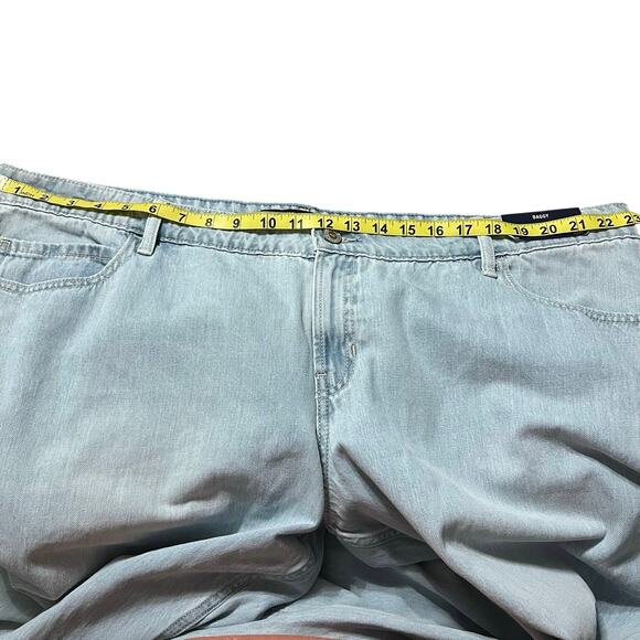 Hollister Low Rise Baggy Light Wash Jeans Size 20 NWT - Picture 5 of 7